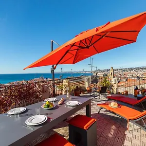 Le Chateau - The Beautiful Sight In Old Town, Private Terrace Apartment Nice